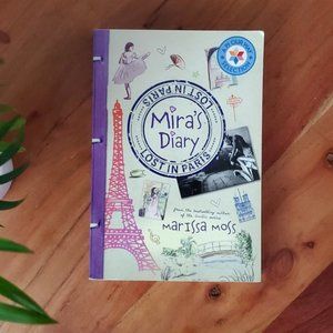 "Lost in Paris‐ Mira's Diary" Paperback Novel by Marissa Moss